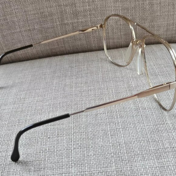 Luxottica Staurt Men Eyeglasses GEP 58[]17 140 Glasses Made in Italy - Picture 6 of 11